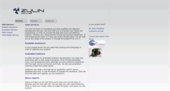 Desktop Screenshot of consulting.zylin.com